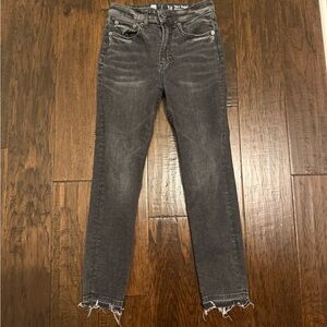 GAP Women's Charcoal Ankle Jeans